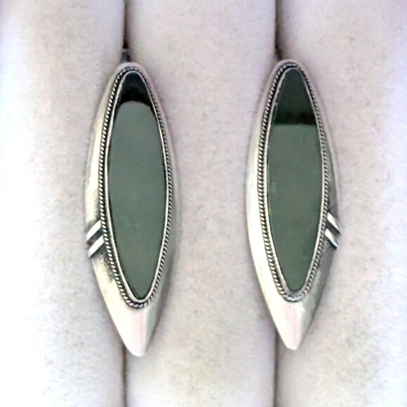 Gorgeous Antique Vintage LARGE Russian Russia Soviet USSR solid Silver 875 bezel - Picture 7 of 11